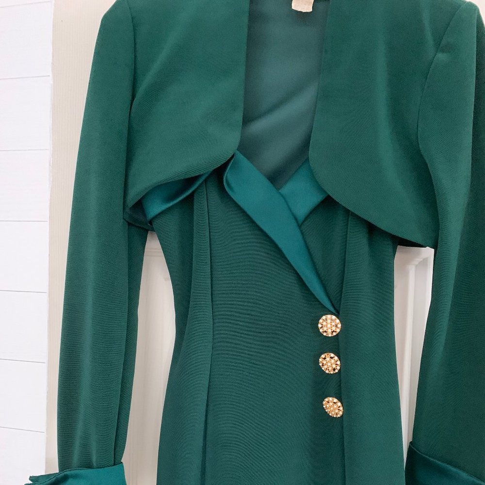 2 piece dinner dress